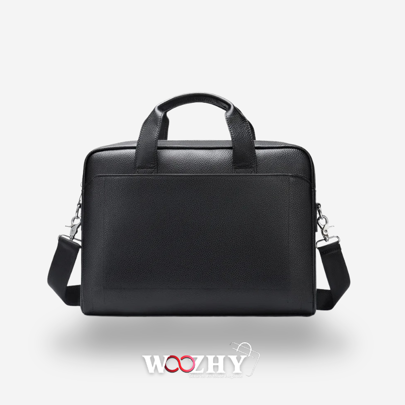 Sacoche Ordinateur Homme en Cuir 14 Pouces