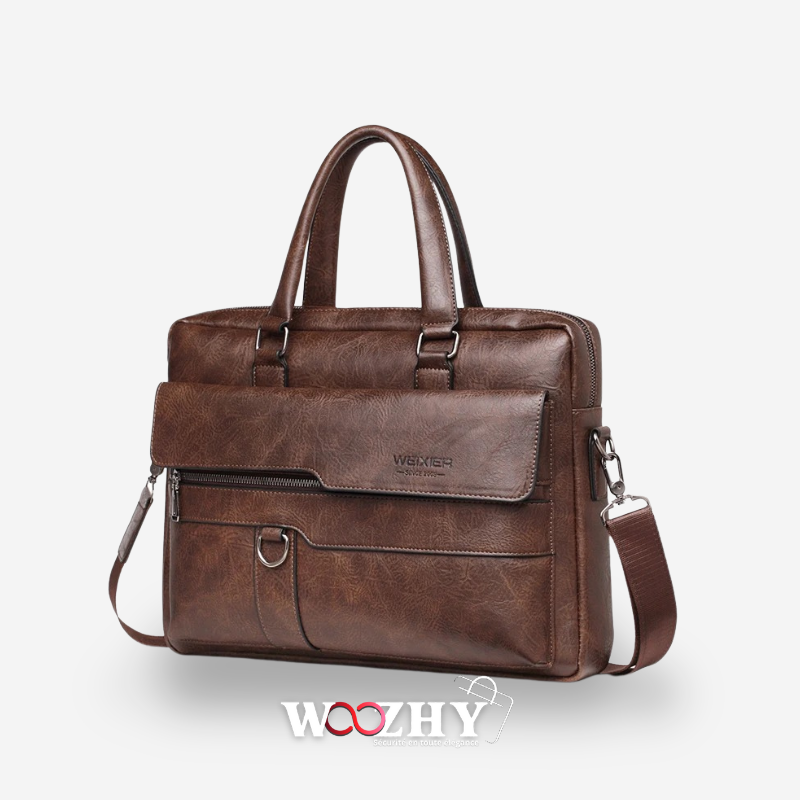 Sacoche Ordinateur Homme en Cuir