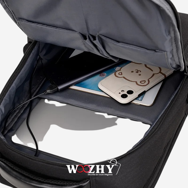 Sac à Dos Ordinateur Minimaliste et Décontracté de 15 Pouces