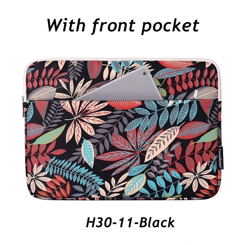 Pochette Ordinateur Fleurs de Printemps