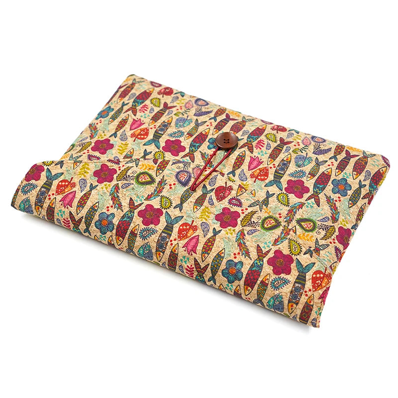 Pochette Ordinateur Design Tissu 13-16 Pouces