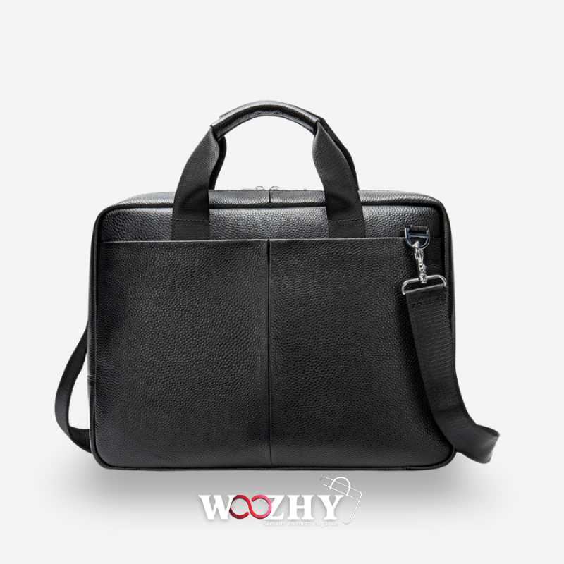 Grand Sac Ordinateur en Cuir de 15 Pouces