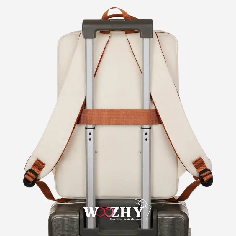 Sac à Dos Mixte, Pour ordinateur Portable, Décontractée et Minimaliste de 15 Pouces