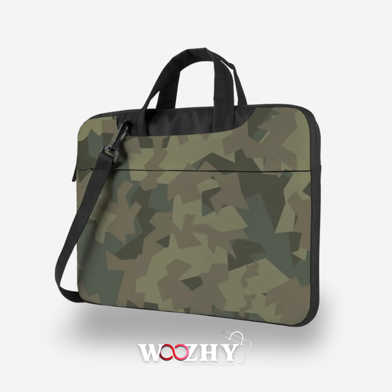 Sacoche Ordinateur Camouflage Militaire