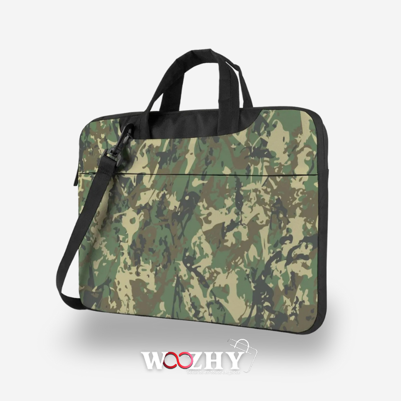Sacoche Ordinateur Camouflage Militaire