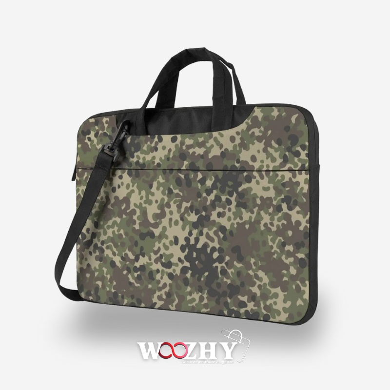 Sacoche Ordinateur Camouflage Militaire