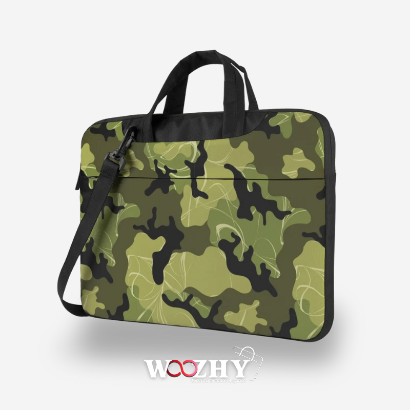 Sacoche Ordinateur Camouflage Militaire
