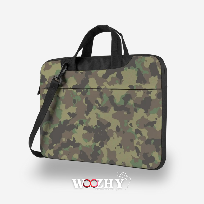 Sacoche Ordinateur Camouflage Militaire