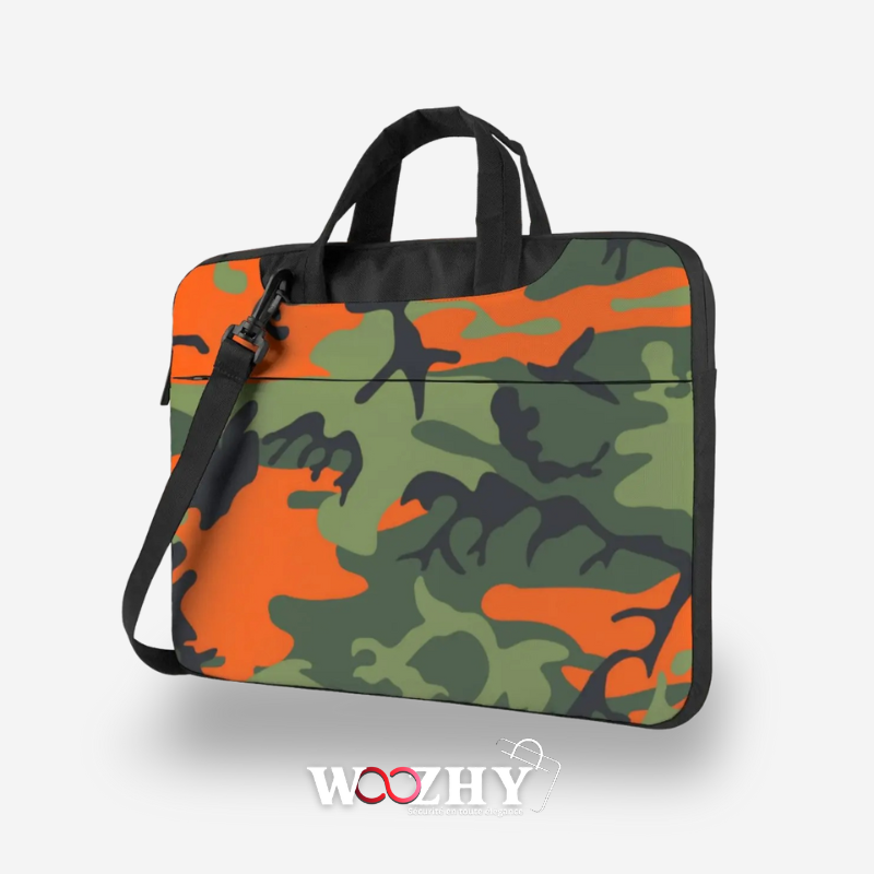Sacoche Ordinateur Camouflage Militaire