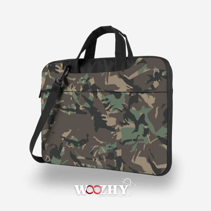 Sacoche Ordinateur Camouflage Militaire