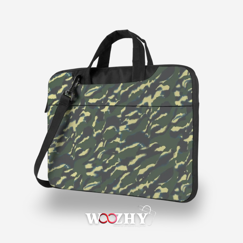 Sacoche Ordinateur Camouflage Militaire