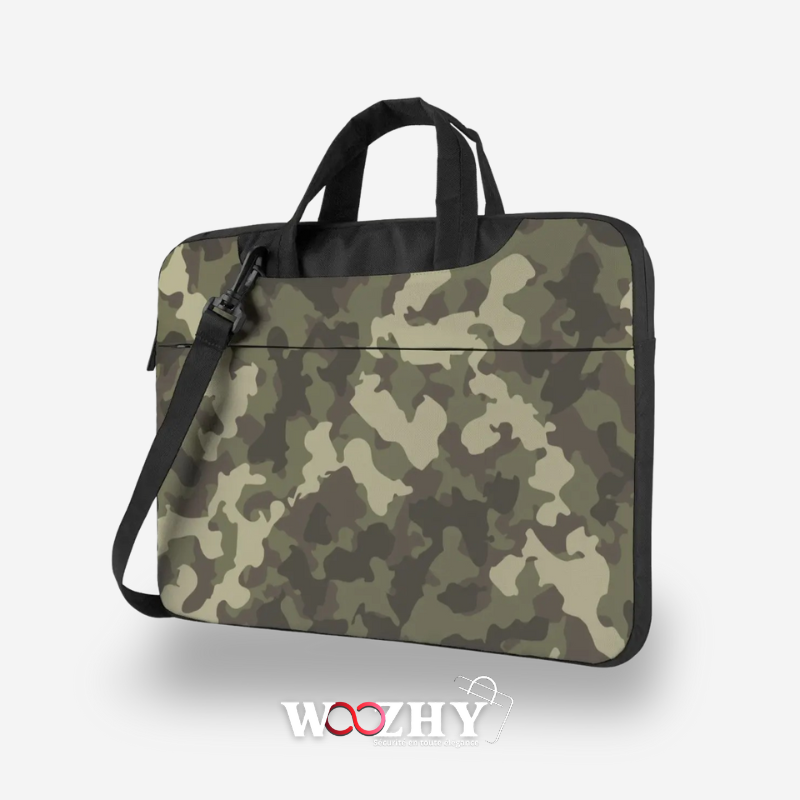 Sacoche Ordinateur Camouflage Militaire