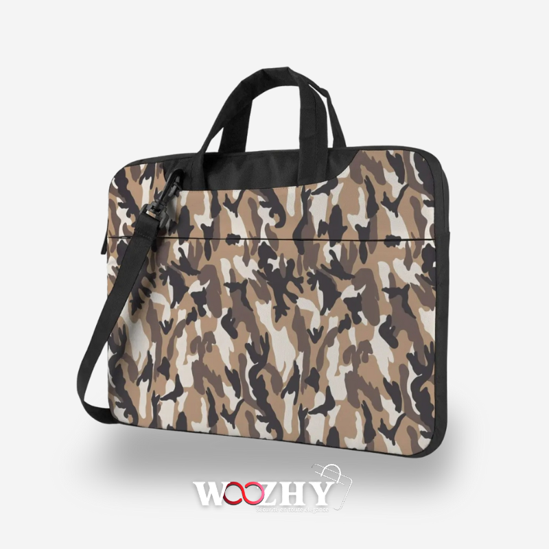 Sacoche Ordinateur Camouflage Militaire