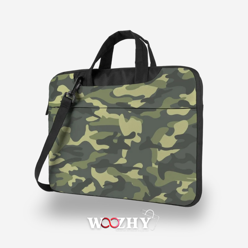 Sacoche Ordinateur Camouflage Militaire