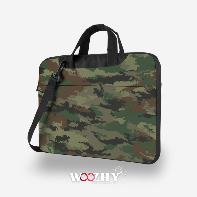 Sacoche Ordinateur Camouflage Militaire
