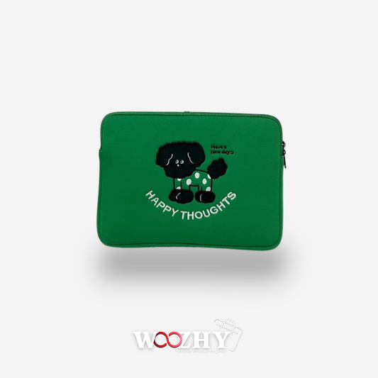 Pochette Ordinateur Pour Windows et MacBook Green Dog