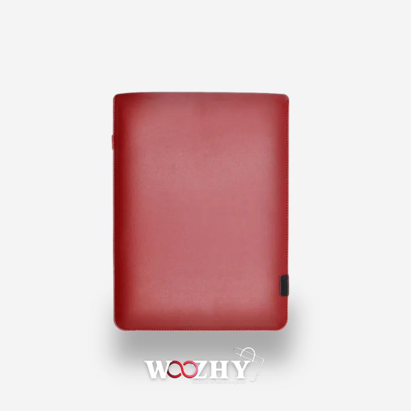 Fine Pochette en Cuir pour Ordinateur 13-15 pouces