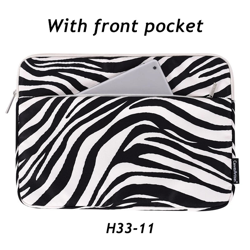 Pochette ordinateur Green Waves