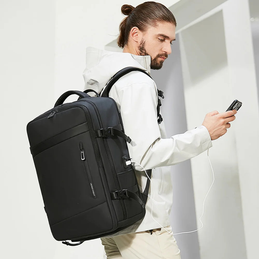 Sac à Dos Pour Ordinateur Portable, Étanche, Pour Homme et Femme 17,3 Pouces