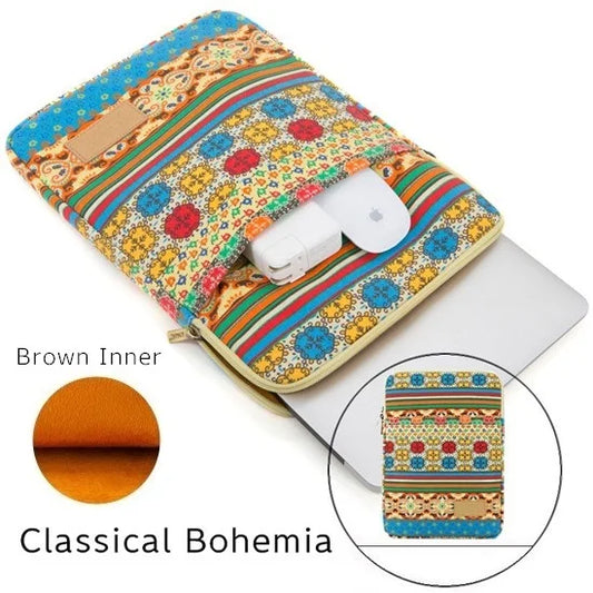 Pochette PC Bohème classique