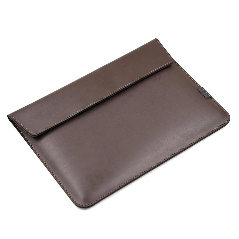 Pochette en Cuir pour Ordinateur Portable avec Trousseau